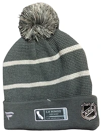 NHL Knit Hat Home Ice Beanie Cuff with Pom 2021 Kings