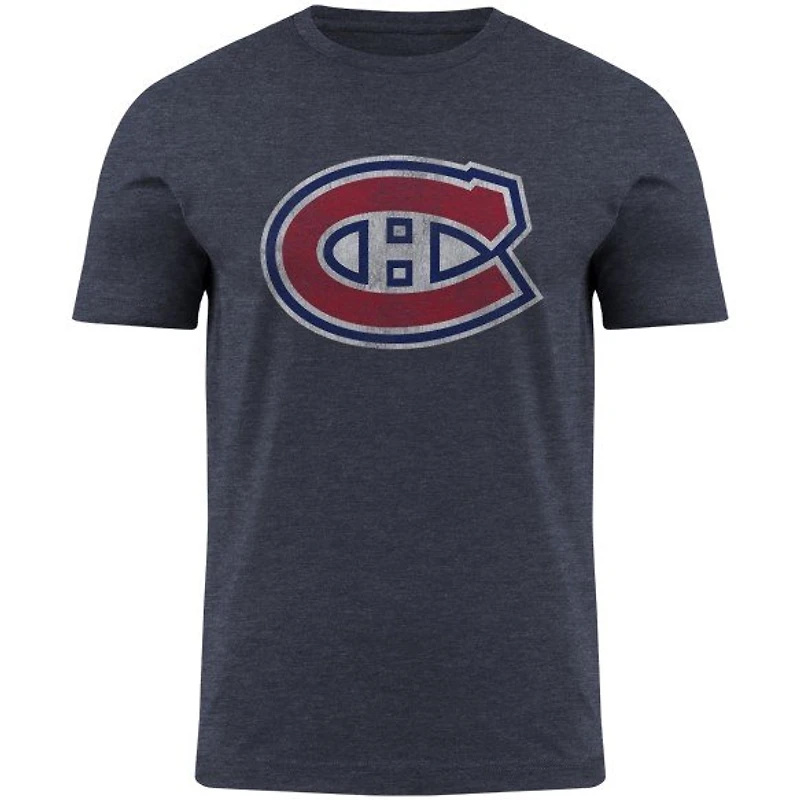 NHL T-Shirt Distressed Canadiens (Navy)