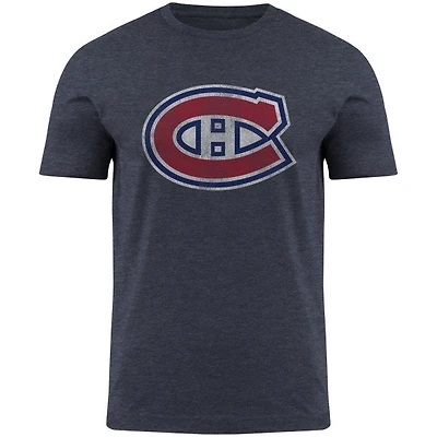 NHL T-Shirt Distressed Canadiens (Navy)