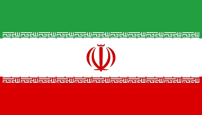 Country Flag 3x5 Iran (1980-Present)