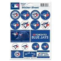MLB Decal Sheet 5x7 Blue Jays