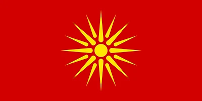 Country Flag 3x5 Macedonia (1992-1995)