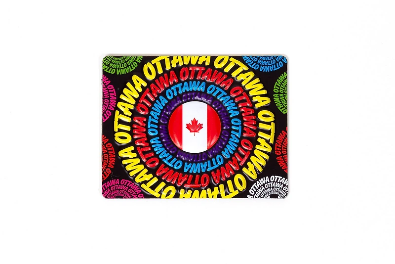 Country Magnet Stamp Ottawa, Canada