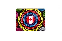 Country Magnet Stamp Ottawa, Canada