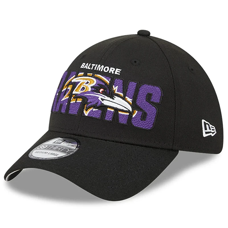 NFL Hat 3930 Draft 2023 Colorwave Ravens