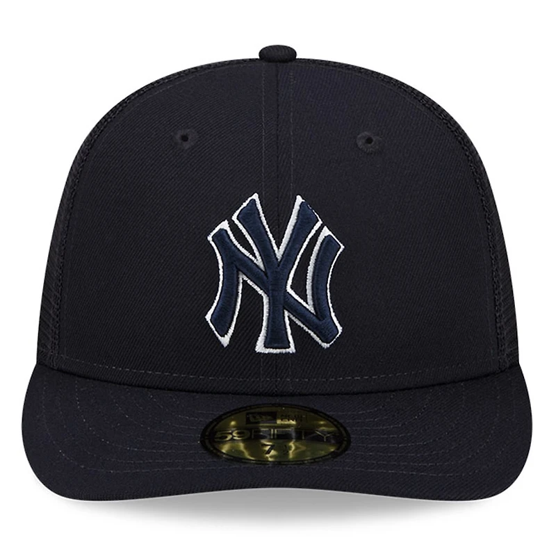 MLB Hat 5950 Trucker Batting Practice 2023 Yankees (Navy Blue)