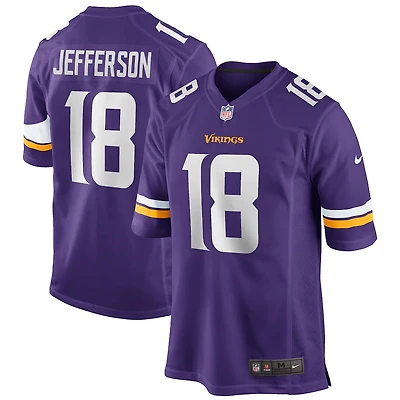 NFL Player Game Jersey Home Justin Jefferson Vikings