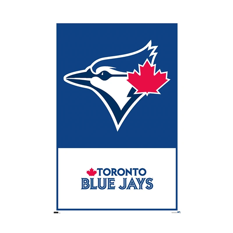 MLB Wall Poster Logo Blue Jays