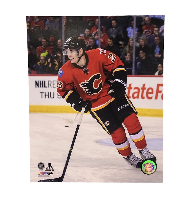 NHL 8x10 Sean Monahan Flames Player Photograph Smile