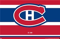 NHL Wall Poster Logo Canadiens