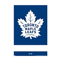 NHL Wall Poster Logo Maple Leafs