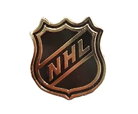 NHL Lapel Pin Shield National Hockey League (Silver)