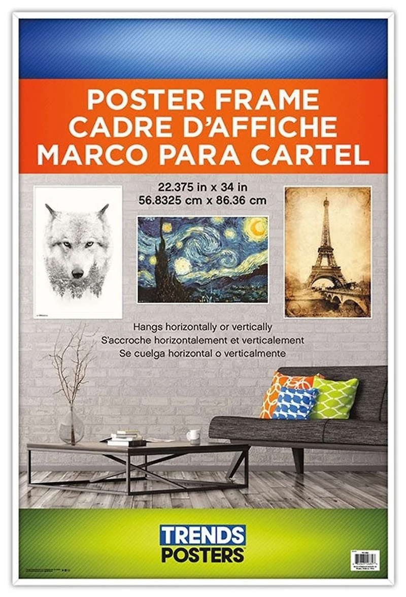 Poster Frame 22.375" X 34" (White)