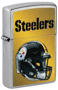 NFL Zippo Lighter Helmet Chrome Steelers