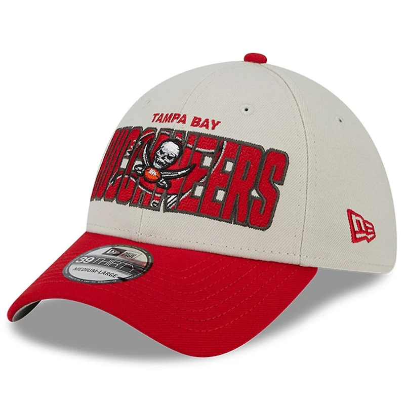 NFL Hat 3930 Draft 2023 Beige Buccaneers