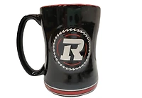 CFL Coffee Mug Sculpted Relief Redblacks