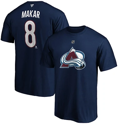 NHL Player T-Shirt Authentic Stack Cale Makar Avalanche