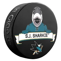NHL Puck Mascot Sharks