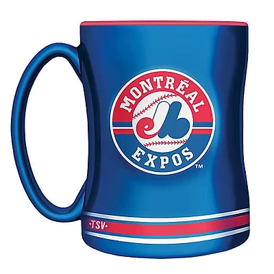 MLB Coffee Mug Sculpted Relief Expos