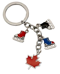 Country Keychain Hockey Skates Canada