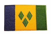 Country Patch Flag St. Vincent and the Grenadines
