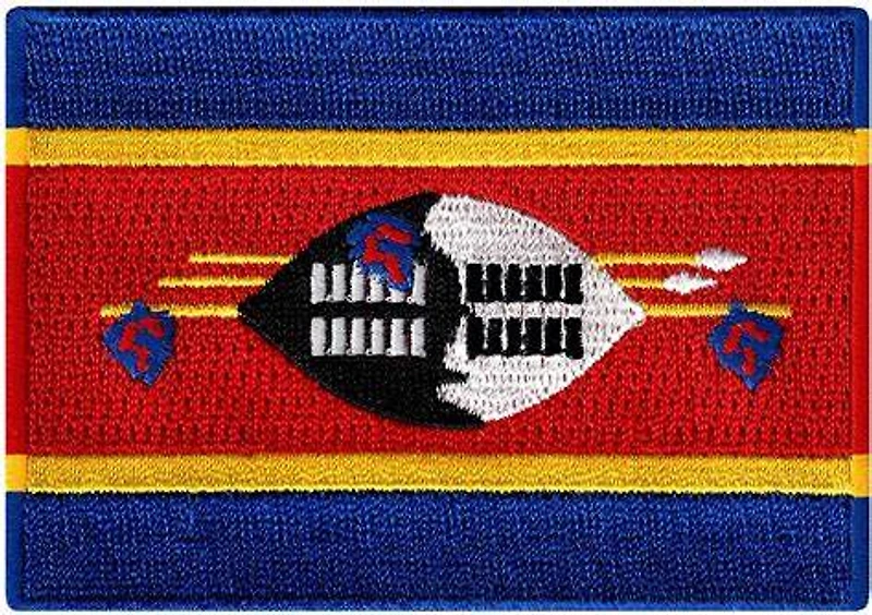 Country Patch Flag Eswatini(formerly known as Swaziland)