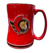 NHL Coffee Mug Sculpted Relief Senators
