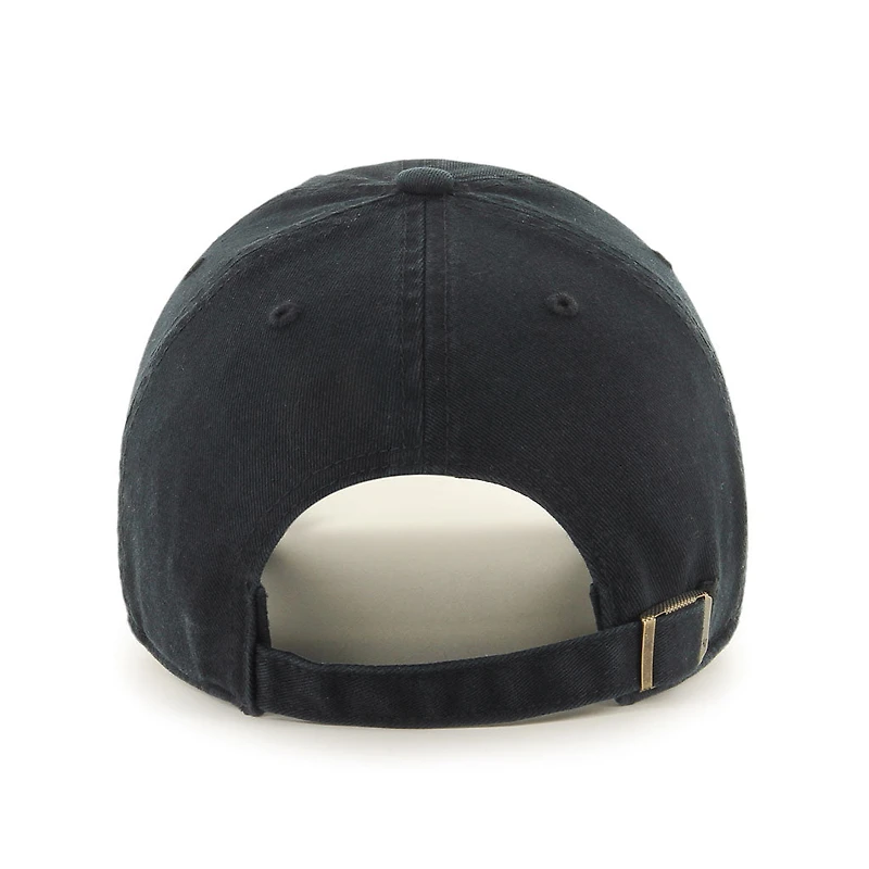 MLB Hat Clean Up Blk W/ Blk White Emb. Blue Jays