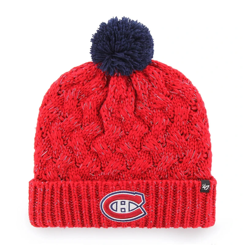 NHL Ladies Knit Hat Fiona Cuff Canadiens