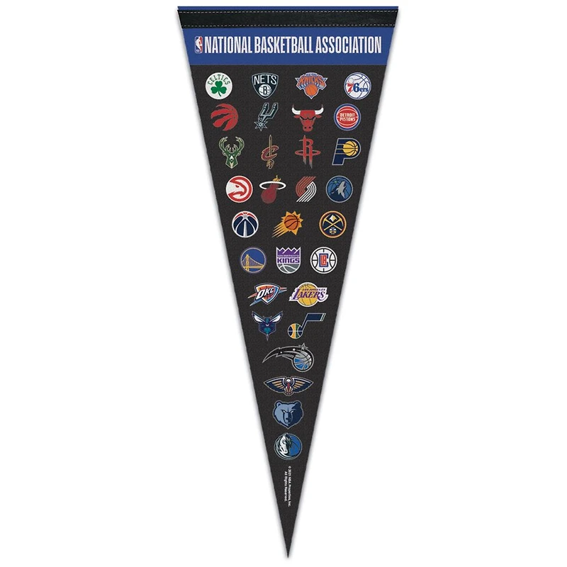 NBA Premium Felt Pennant All 30 Teams