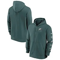 NFL Hoodie Full Zip Team Burpee Eagles