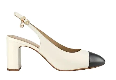Michael Kors Piper Flex SLing Pump: Eggshell
