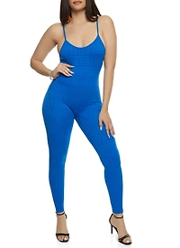 Greek Key Seamless Cami Catsuit