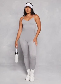 V Neck Cami Catsuit