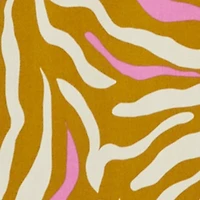 Sun Print Caged Low Back Rope Halter Maxi Dress