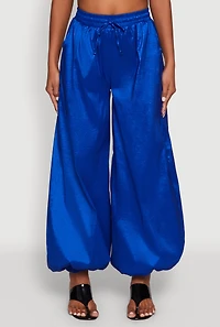 Womens High Waist Balloon Pants,