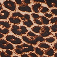 Plus Patterned Fringe Side Tube Dress