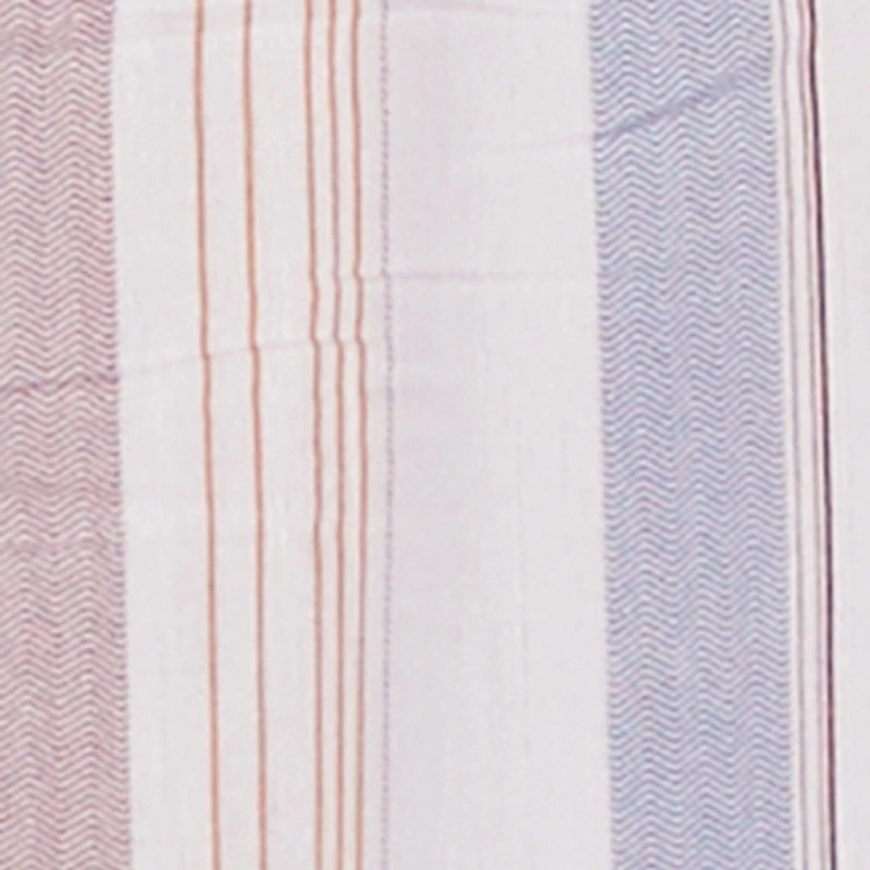 Plus Striped Buttoned Split Hem Palazzo Pants