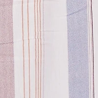 Plus Striped Buttoned Split Hem Palazzo Pants