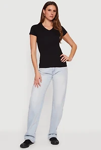 Short Sleeve V-Neck T-Shirt