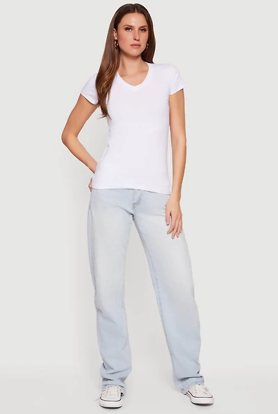 Short Sleeve V-Neck T-Shirt