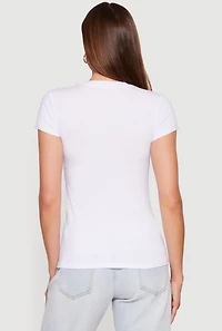Short Sleeve V-Neck T-Shirt