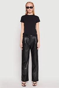 High Neck Short Sleeve Tee