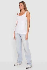 Basic Scoop Neck Tank Top