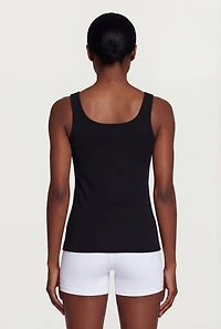 Basic Scoop Neck Tank Top