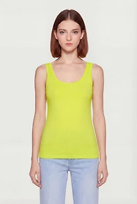 Basic Scoop Neck Tank Top