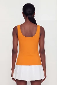 Basic Scoop Neck Tank Top