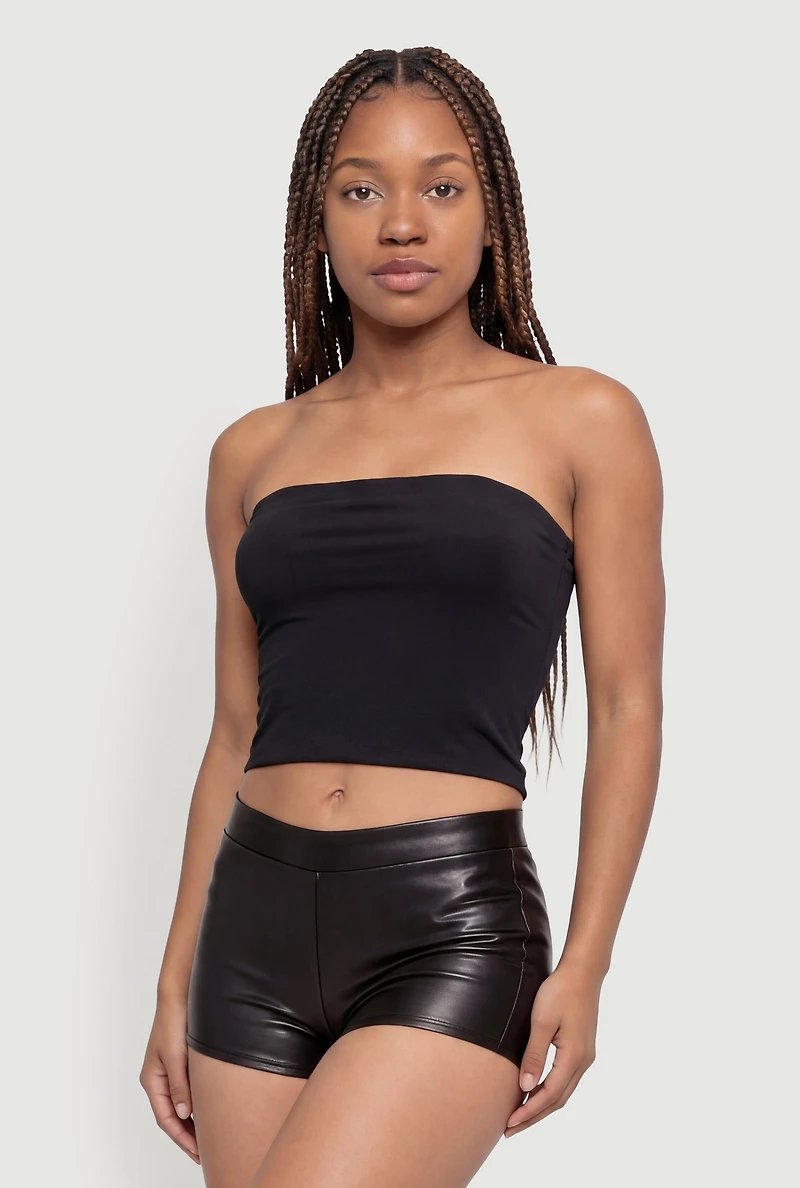 Basic Crop Tube Top