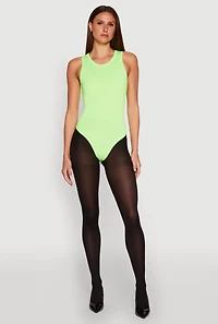 Daisy Crew Neck Tank Bodysuit