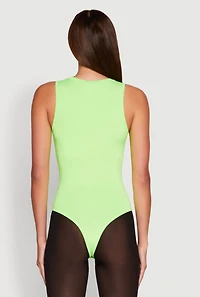 Daisy Crew Neck Tank Bodysuit